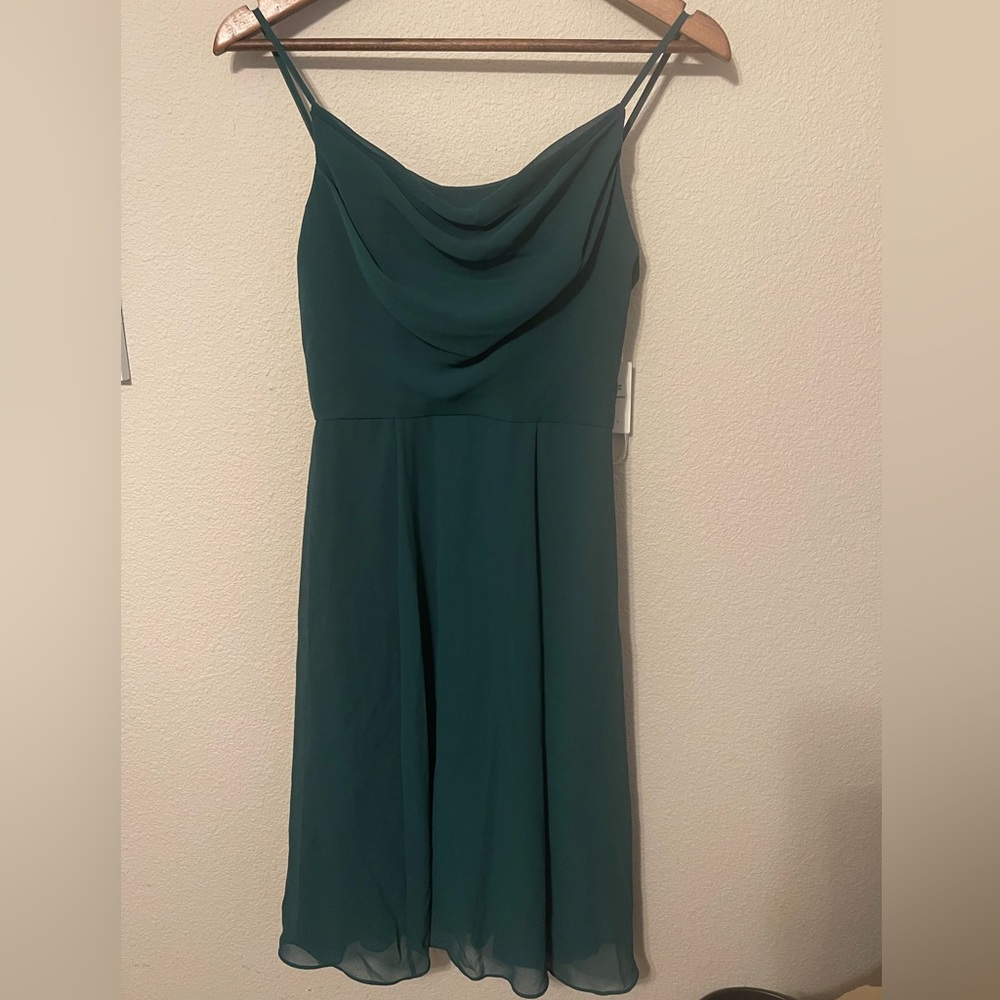 David’s Bridal Bridesmaids Dress- Juniper